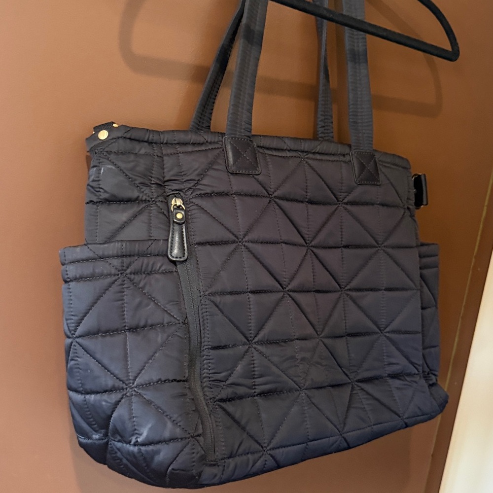 EUC TWELVElittle Black Quilted Bag - Picture 4 of 11